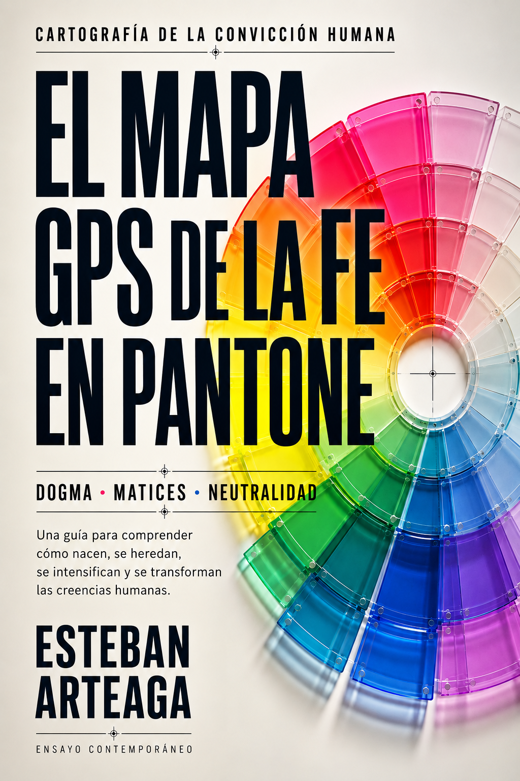 Portada El Mapa GPS de la Fe en Pantone